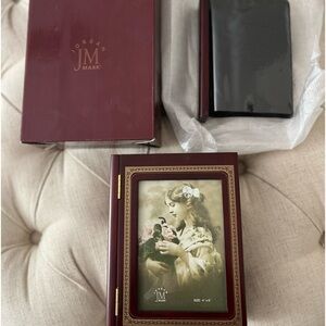 VINTAGE 90’s JORDAN MARK WOODEN  PHOTO BOX LIBRARY